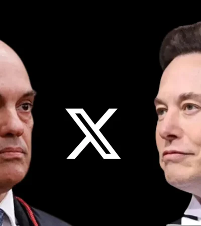 Alexander de Moraes y Elon Musk.