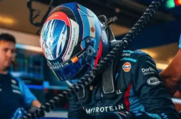 Esto vio Colapinto en Monza: cámara en el casco y los detalles de la vuelta