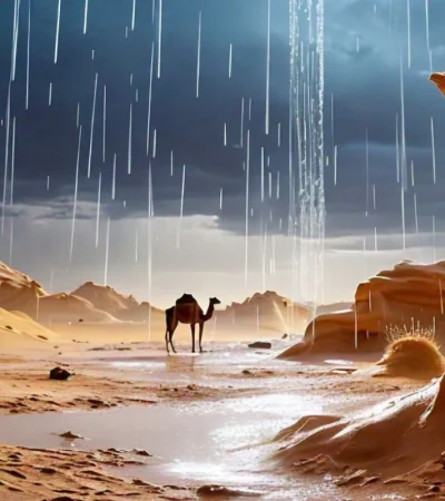 Se prevé lluvias intensas en el desierto del Sáhara.