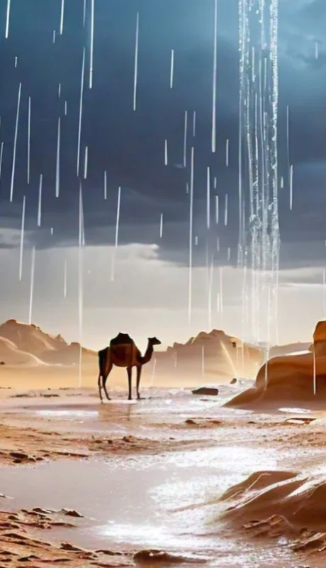 Se prevé lluvias intensas en el desierto del Sáhara.