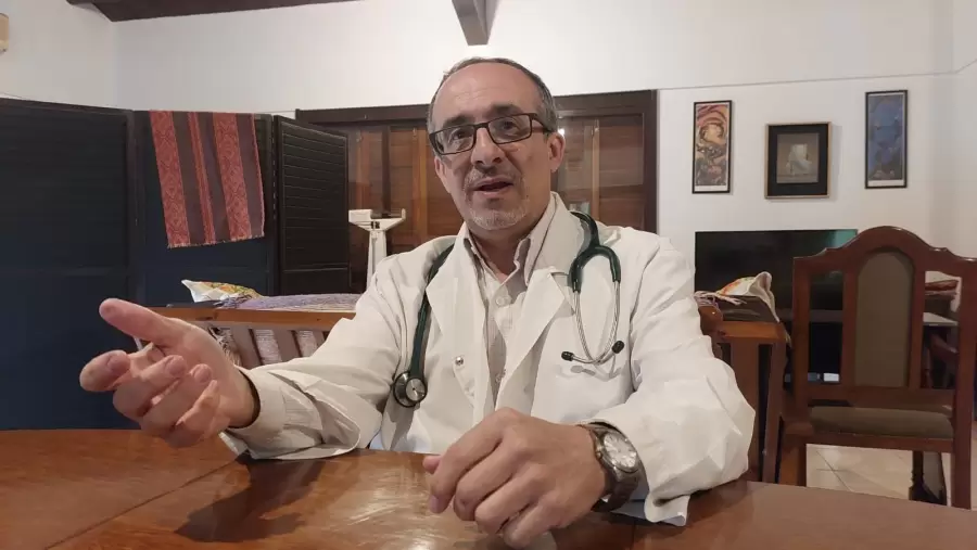 Sergio Eibar habló acerca del paro de cardiólogos