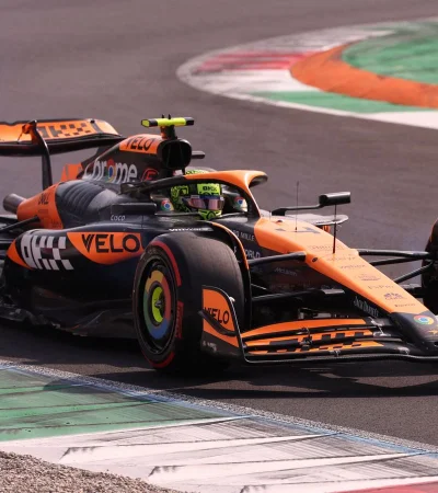 Lando Norris se quedó con la pole position