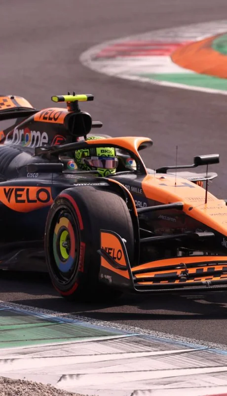 Lando Norris se quedó con la pole position