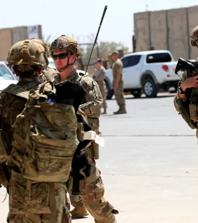 El ataque fue en una región desértica