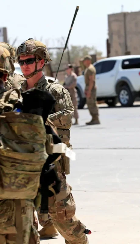 El ataque fue en una región desértica