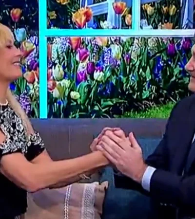 La conductora y exvedette había confirmado días atrás: "Estamos casados".