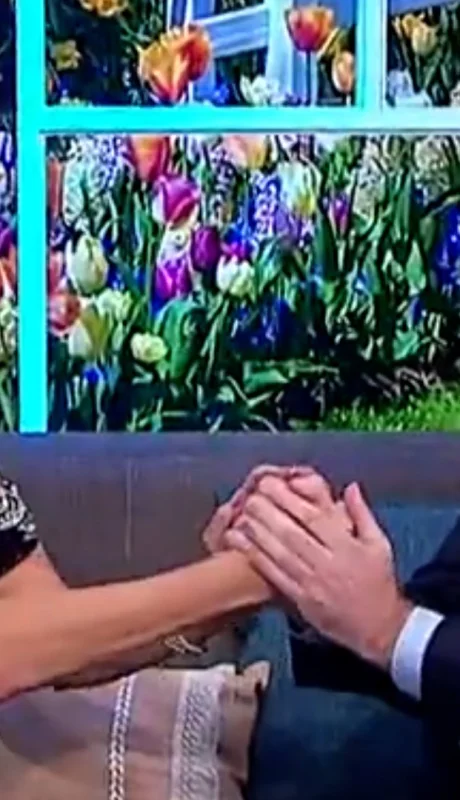 La conductora y exvedette había confirmado días atrás: "Estamos casados".