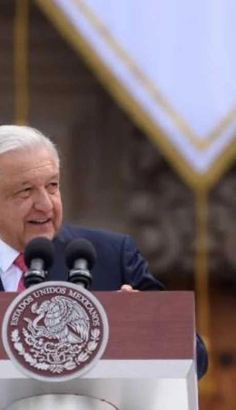 López Obrador brindó en su último informe de Gobierno.