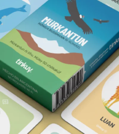 Es un juego que colabora con la tarea de revitalización del mapuzugun, lengua que habla el pueblo mapuche.