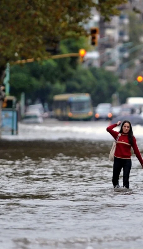 Si la temperatura global aumenta 1,5 grados, el agua subiría sobre el este de la provincia de Santa Fe y el oeste de Entre Ríos