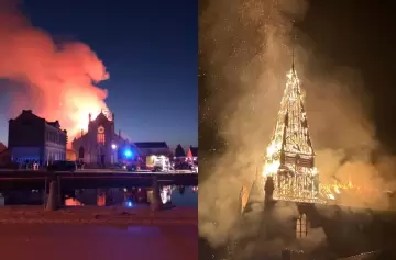 Los incendios en iglesias se cobran una nueva víctima