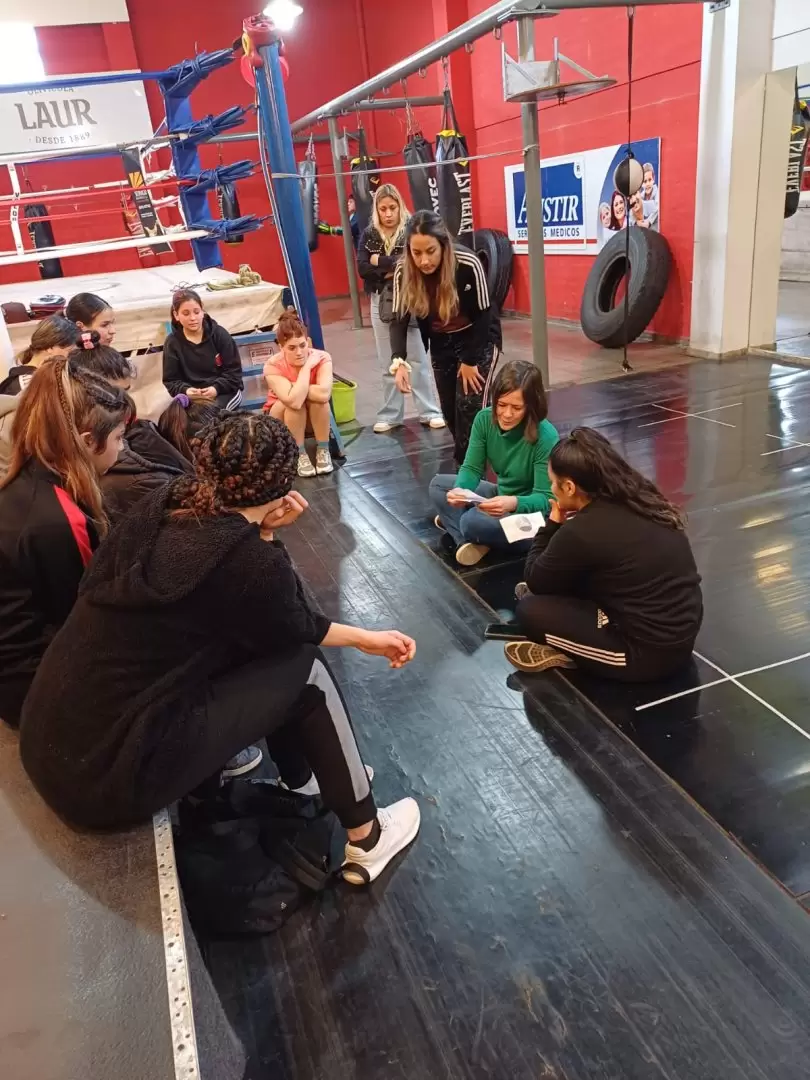 Las púgiles se han entrenado a conciencia para este torneo.