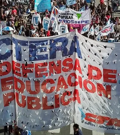 CTERA advirtió que si esta semana no hay avances en cuanto a la aprobación de la Ley de Financiamiento, se convocará a una nueva marcha nacional