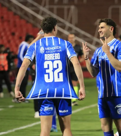 Abrego viene de marcar un golazo ante Central Córdoba.