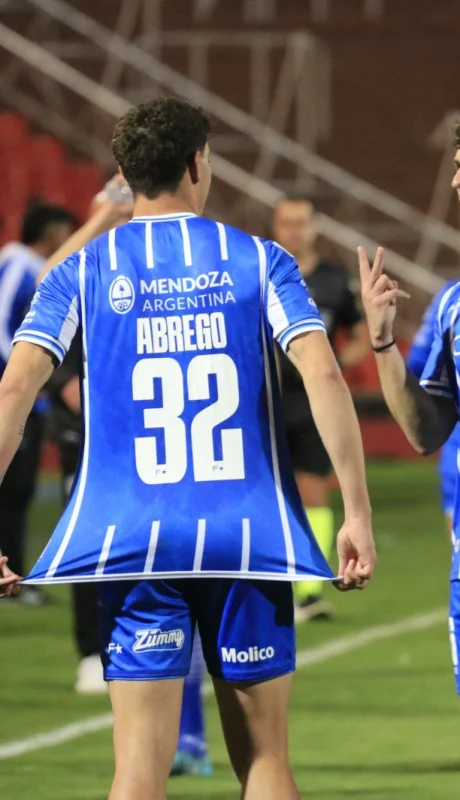 Abrego viene de marcar un golazo ante Central Córdoba.