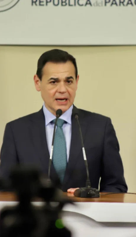 El Canciller de Paraguay, Rubén Ramírez Lezcano