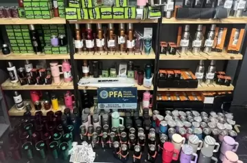 Impactante operativo en Nordelta: incautan un millar de termos falsificados