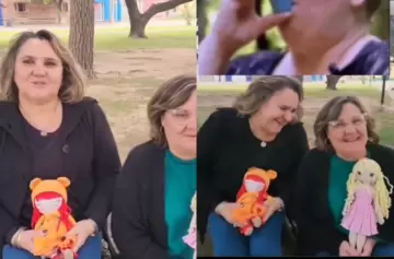 Dos emprendedoras no paraban de reírse y nunca pudieron promocionar sus productos