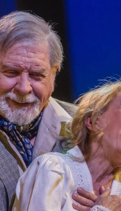 Selva Alemán y Arturo Puig.