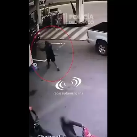 Imágenes de la cámara de seguridad.