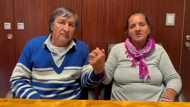 El mensaje de los papas de Loan Peña.