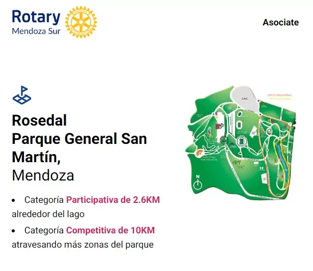 Parque General San Martín Mendoza (rotonda Rosedal).