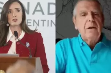Victoria Villarruel arremete contra el exlíder montonero Mario Firmenich