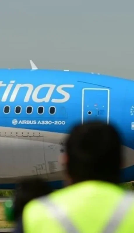 Aerolíneas Argentinas.