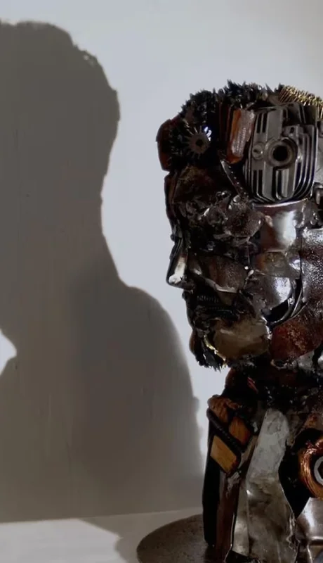 Escultura de Lionel Messi