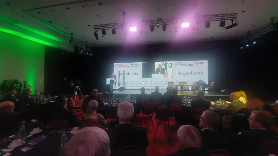 El auditorio donde disertó Federico Sturzernegger.