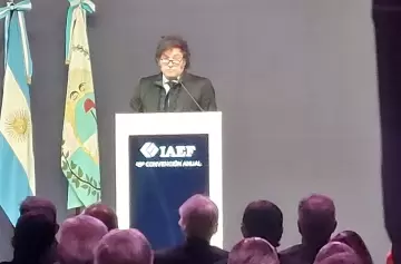 Milei habló ante los ejecutivos de finanzas y lanzó críticas a Cristina Kirchner