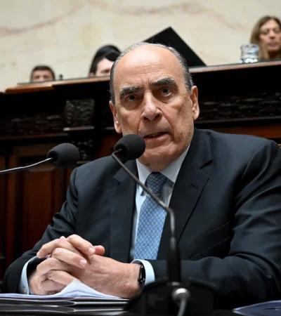 El jefe de los ministros Guillermo Francos, una espada fundamental para la Casa Rosada. (Foto: web)