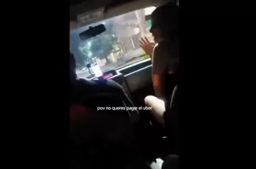 El insólito 'pago' de unas chicas a un Uber porque no querían darle dinero