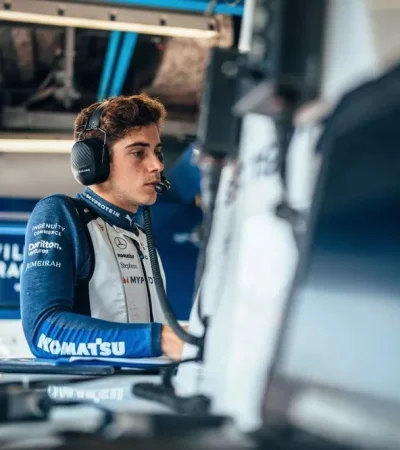 Franco Colapinto podría correr el año que viene para Red Bull.