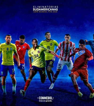 Un afiche simbólico con la nueva fecha en Sudamérica