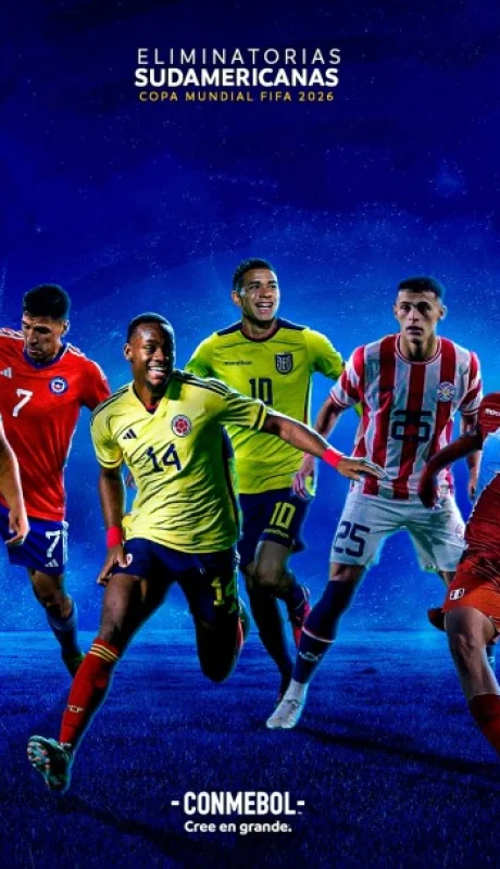 Un afiche simbólico con la nueva fecha en Sudamérica