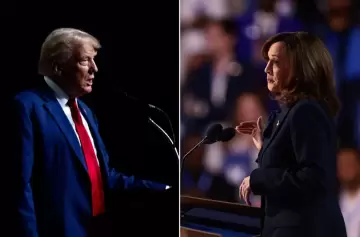 Trump calificó a Harris de "discapacitada mental" y prometió "represión violenta"