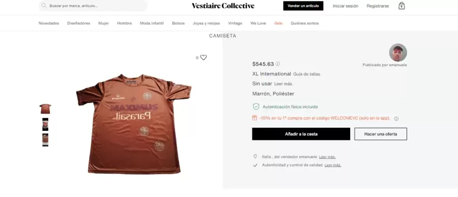 Vestiaire Collective es el mayor mercado mundial de ropa y accesorios de moda de segunda mano, de lujo y de diseño, tanto nuevos como usados.