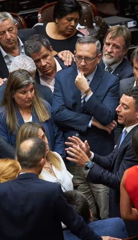 Crisis en la UCR: advertencias y sanciones por el veto de Milei a la Ley Jubilatoria