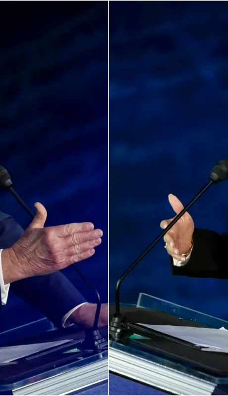 Trump y Harris se dijeron de todo en el debate de Filadelfia