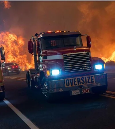 Los incendios acechan a la segunda ciudad más grande de Estados Unidos.