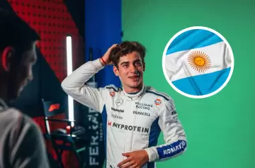 Franco Colapinto "argentinizó" la F1 y es furor en Baku: "Está caliente"