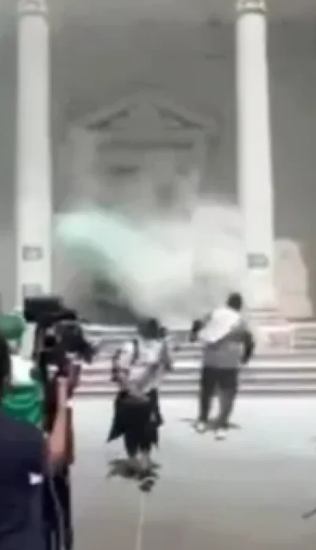 Incidentes en la Legislatura de Santa Fe.