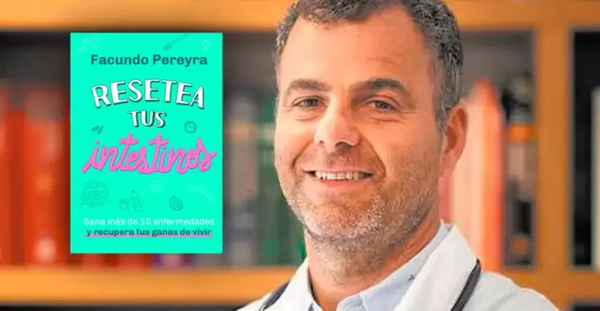 Facundo Pereyra creó el programa MDB 15, que fusiona la medicina tradicional con la medicina alternativa para resetear el intestino en solo unos días.