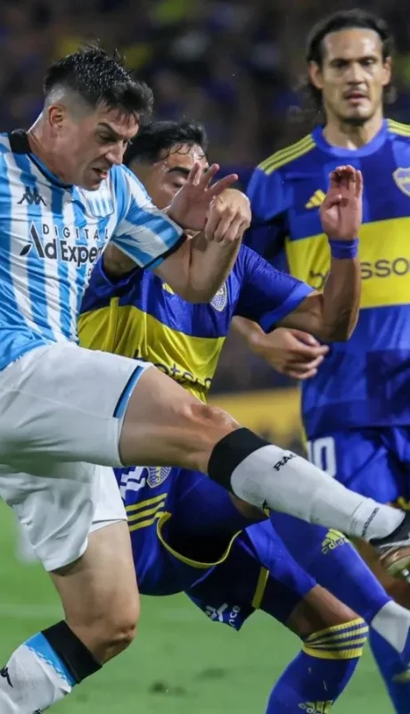 Racing y Boca se enfrentan el sábado.