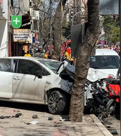 Terror en Córdoba: un auto descontrolado sembró el caos y dejó 15 heridos