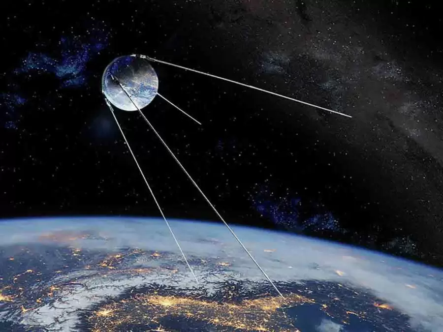 Sputnik-1, el primer satélite artificial construido por humanos. (Foto: web)