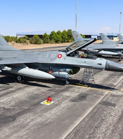 Para el Reino Unido, los F-16 que llegarán desde Dinamarca, a partir de 2025, no implican amenaza alguna a sus intereses en Malvinas