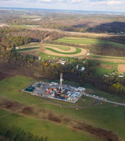 Las zonas gasíferas de Pensilvania apoyan abiertamente a Trump.