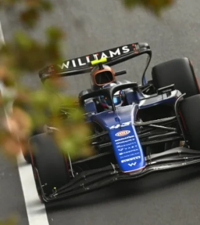 Franco Colapinto terminó noveno en la clasificación del Gran Premio de Azerbaiyán. Foto: Fórmula 1.